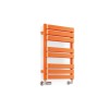Terma Warp T Bold Heated Towel Rail 655x500mm Matt Orange