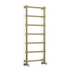 Terma Retro Heated Towel Rail 1170x504mm Brushed Brass