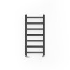 Terma Crystal Modern Grey Bathroom Heated Towel Rail 840x400mm