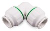 Twistloc 10mm Equal Elbow Union White