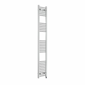 Bergen 1800 x 300mm Straight Chrome Prefilled Electric Heated Towel Rail