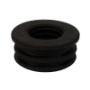 SOIL PUSH FIT 63MM X 40MM RUBBER BOSS BLACK