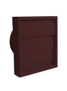 Manrose 1162B 100mm Gravity Grille - Brown
