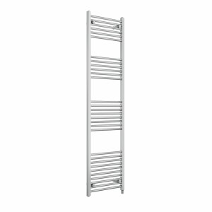 Bergen 1800 x 500mm Straight Chrome Prefilled Electric Heated Towel Rail