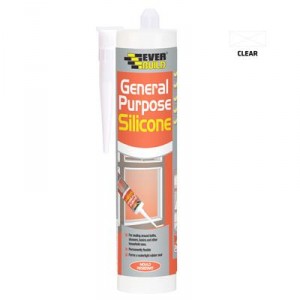 Everbuild General Purpose Silicone Clear