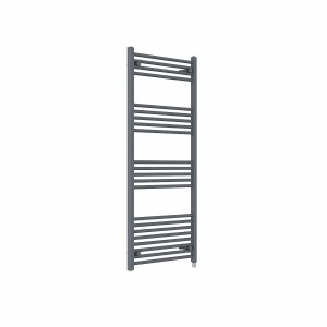 Bergen 1400 x 600mm Straight Anthracite Electric Heated Towel Rail