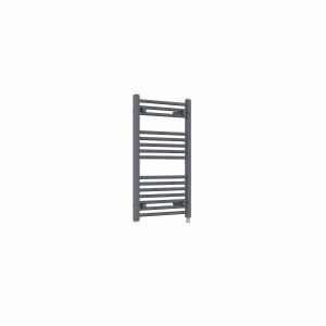 Bergen 800 x 500mm Straight Anthracite Electric Heated Towel Rail