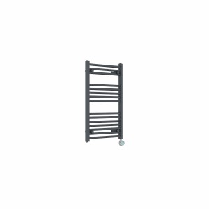 Bergen 800 x 500mm Straight Anthracite Thermostatic Touch Control Wifi Electric Heated Towel Rail