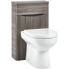 Imperio Bellissima - 500mm Toilet Unit - Avola Grey