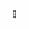 Bergen 600 x 300mm Straight Anthracite Thermostatic Touch Control Electric Heated Towel Rail