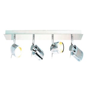 Forum SCORPIUS - 4 Lamp Bar Bathroom Spotlight IP44 - Chrome