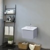 RAK-Resort 500mm Wall Hung Single Draw Vanity Unit - Matt Stone