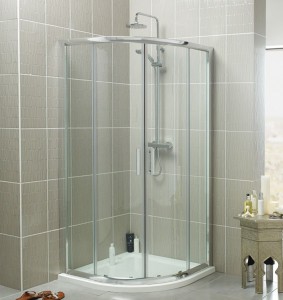 Kartell K-VIT Koncept Quadrant Shower  Enclosure 6mm - 900 x 900mm