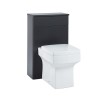 Imperio Torino - 500mm Back To Wall Toilet Unit - Graphite Grey