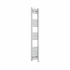 Bergen 1600 x 300mm Straight Chrome Thermostatic Touch Control Electric Heated Towel Rail