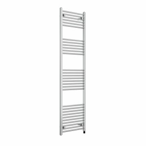 Bergen 1800 x 500mm Straight Chrome Prefilled Electric Heated Towel Rail