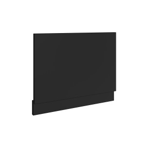 Calm Matt Black 750mm Wooden Bath End Panel