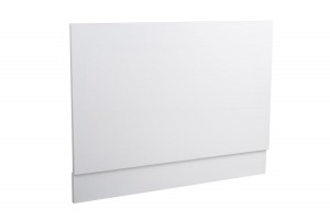 Calm White 750mm Wooden Bath End Panel