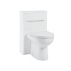 Imperio Pure - Bathroom Back to Wall WC Toilet Unit 500mm - Gloss White