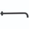 Thurso Round Wall Mounted Shower Arm Matt Black