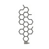 Terma Hex Designer Radiator 1220x486mm Sparkling Grey