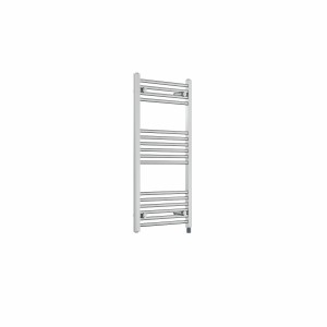 Bergen 1000 x 500mm Straight Chrome Prefilled Electric Heated Towel Rail