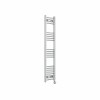 Bergen 1400 x 300mm Straight Chrome Thermostatic Touch Control Electric Heated Towel Rail