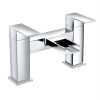 Edessa Modern Waterfall Bath Filler Mixer Tap - Chrome