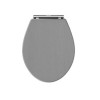 Soft Close Toilet Seat for Wellington Toilet Grey 