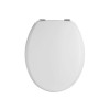 White Wooden Toilet Seat for Dorchester Toilets