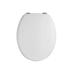 White Wooden Toilet Seat for Dorchester Toilets