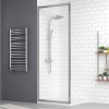 Aquariss 760mm Shower Enclosure Side Panel with Easy Clean Glass
