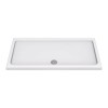 Kudos KStone - Anti-Slip 1700 x 800mm  Rectangular  Shower Tray - White -   KS17080SR