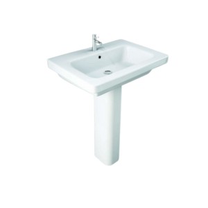 RAK-Resort 650mm Basin with Full Pedestal