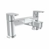 Ebor Modern Bath Filler Mixer Tap - Chrome