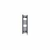 Bergen 800 x 300mm Straight Anthracite Thermostatic Touch Control Electric Heated Towel Rail
