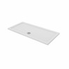 Essentials 1600 x 760mm Rectangle Stone Shower Tray White