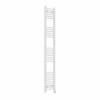 Bergen 1800 x 300mm Straight White Thermostatic Touch Control Electric Heated Towel Rail