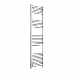 Bergen 1800 x 500mm Straight Chrome Prefilled Electric Heated Towel Rail