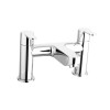 Tiber Modern Bath Filler Mixer Tap - Chrome