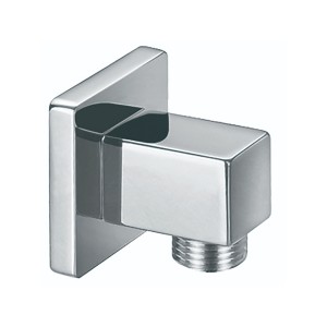 Beauly Square Outlet Elbow Chrome