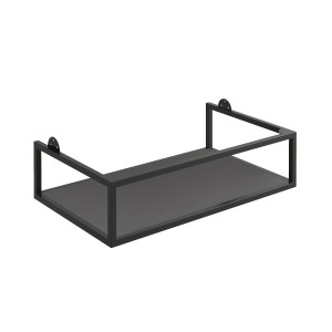 Reid Black Frame with Dual Colour Shelf 800 x 480 x 200mm