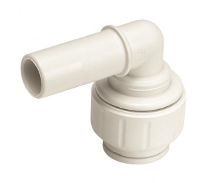 Speedfit 15mm Stem Elbow White