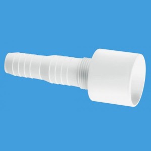McAlpine WMF3 - Straight Nozzle 1 1/2" White 45mm