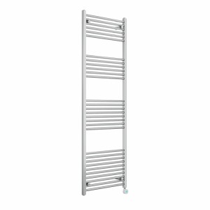 Bergen 1800 x 600mm Straight Chrome Thermostatic Touch Control Wifi Electric Heated Towel Rail