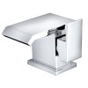 Modern Basin Mixer Tap - Chrome