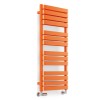 Terma Warp T Bold Heated Towel Rail 1110x500mm Matt Orange