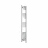 Bergen 1600 x 300mm Straight Chrome Thermostatic Wifi Control Electric Heated Towel Rail