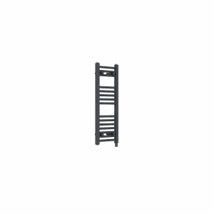 Bergen 800 x 300mm Straight Anthracite Electric Heated Towel Rail