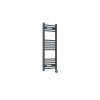 Bergen 1000 x 400mm Straight Anthracite Thermostatic Touch Control Wifi Electric Heated Towel Rail